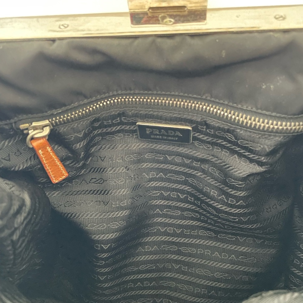 Black nylon Prada bag - Picture 6 of 8